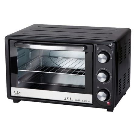 HORNO DE SOBREMESA JATA HN928/ 1500W/ CAPACIDAD 28L/ FUNCION GRILL/ NEGRO