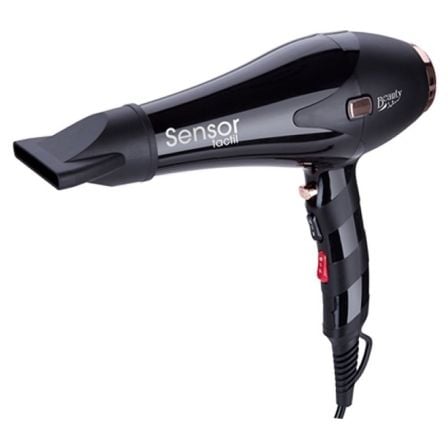 SECADOR DE PELO JATA SC66B - 2000W - 3 POSICIONES CAUDAL AIRE - 3 NIVELES TEMPERATURA - CONCENTRADOR + DIFUSOR - LIMITADOR TERMI