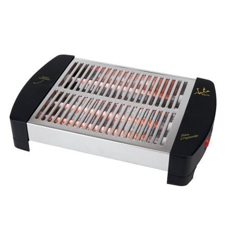 TOSTADOR DE PAN HORIZONTAL JATA TT589NG - 550W - MUEBLE Y PARRILLA EN ACERO INOX - 4 BARRAS DE CUARZO - TOSTADO HOMOGENEO