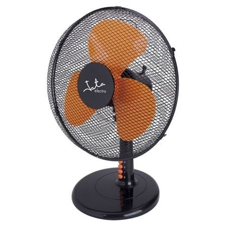 VENTILADOR DE SOBREMESA JATA VM3023 - 50W - O43CM - 3 VELOCIDADES - OSCILACION AUTOMATICA - CABEZAL INCLINABLE - BASE GRAN ESTAB