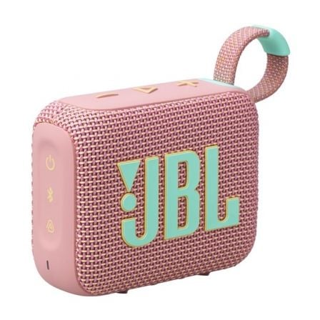 ALTAVOZ CON BLUETOOTH JBL GO 4/ 4.2W/ 1.0/ ROSA