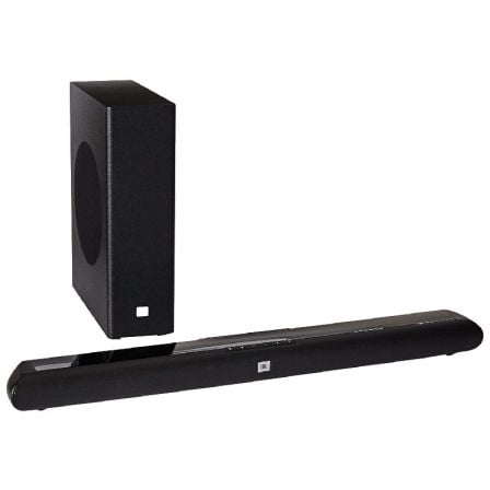 BARRA DE SONIDO JBL CINEMA SB150 - 150W - 45HZ-20KHZ - DOLBY DIGITAL - CONEXION OPTICA - WIRELESS BLUETOOTH STREAMING - SUBWOOFE