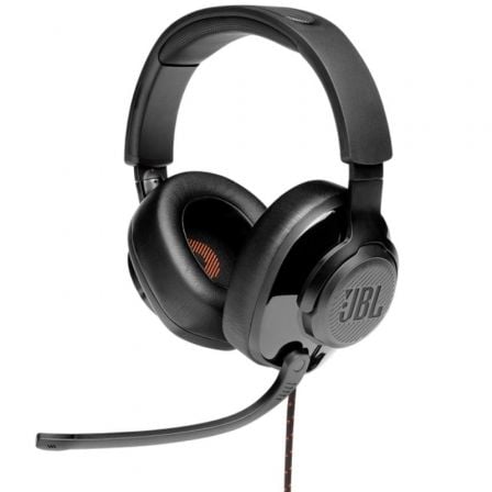 AURICULARES GAMING CON MICROFONO JBL QUANTUM 300/ JACK 3.5/ NEGROS