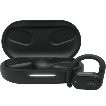 AURICULARES BLUETOOTH JBL SOUNDGEAR SENSE CON ESTUCHE DE CARGA/ AUTONOMIA 8H/ NEGROS