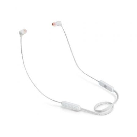 AURICULARES INALAMBRICOS INTRAUDITIVOS JBL TUNE 160BT/ CON MICROFONO/ BLUETOOTH/ BLANCOS