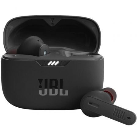 AURICULARES BLUETOOTH JBL TUNE 230NC TWS CON ESTUCHE DE CARGA/ AUTONOMIA 10H/ NEGROS