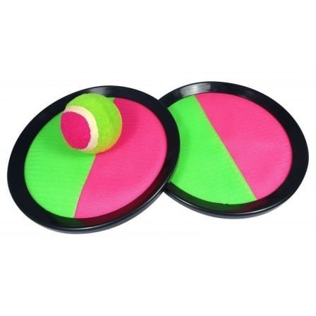 JUEGO DE PELOTA JOCCA 6184Q - MEDIDAS RAQUETA 19CM - NO RECOMENDADO PARA MENORES 36 MESES