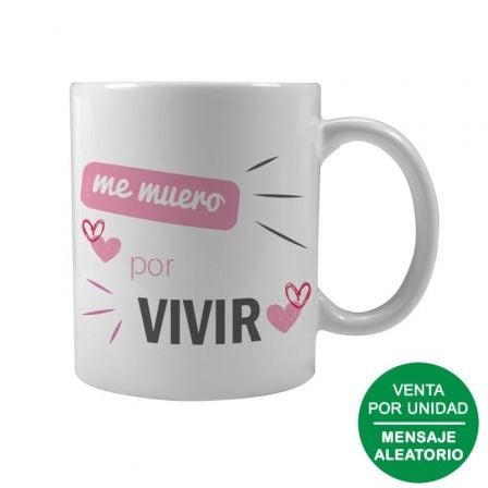 TAZA CON MENSAJE JOCCA 4128D