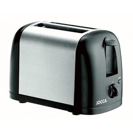 TOSTADOR JOCCA 5457/ 700W/ NEGRO Y PLATA