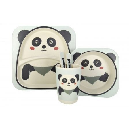 VAJILLA INFANTIL PANDA JOCCA 1740P