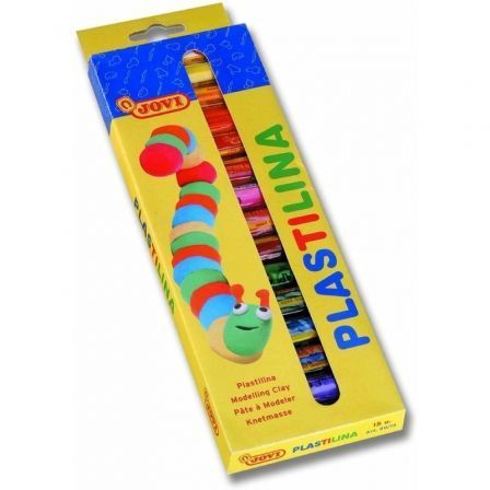 ESTUCHE PLASTILINA JOVI 90/15/ 15 UNIDADES/ 15G/ COLORES SURTIDOS | Manualidades