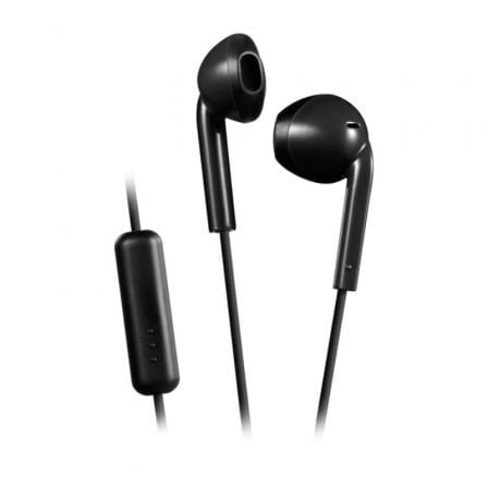 AURICULARES INTRAUDITIVOS JVC HA-F17M/ CON MICROFONO/ JACK 3.5/ NEGROS