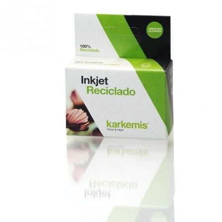 CARTUCHO DE TINTA KARKEMIS RECICLADO EPSON INKJET T0801 NEGRO 12ML REM.