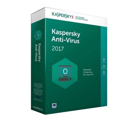 ANTIVIRUS KASPERSKY 2017 - RENOVACION 3 LICENCIAS / 1 ANO - NO CD - PROTECCION RIGUROSA - OPTIMIZADO PARA EFICIENCIA - SEGURIDAD