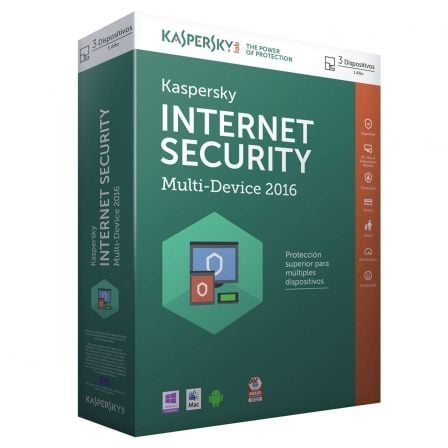 ANTIVIRUS KASPERSKY INTERNET SECURITY MULTI DEVICE 2016 - 3 LICENCIAS - VALIDO PC / MAC / ANDROID - PAGO SEGURO - CONTROL PARENT