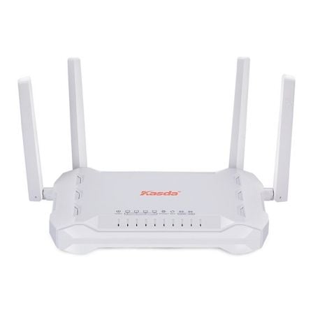 ROUTER INALAMBRICO KASDA KW6515 AC1200 DUAL BAND - 2.4/5GHZ - 4* LAN 10/100 - 1* WAN - 4 ANTENAS EXTERNAS 3DBI - QOS - CONTROL P