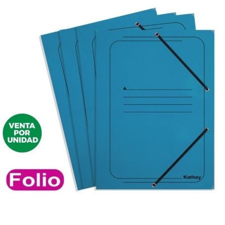 CARPETA KATHAY 86490430/ FOLIO/ AZUL