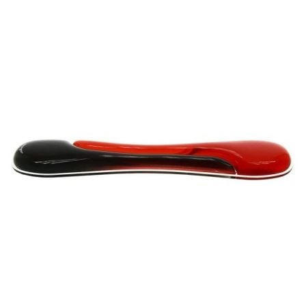 REPOSAMUNECAS ACCO KENSINGTON 62398 DUO GEL - PARA TECLADOS ESTANDAR - COLOR ROJO Y NEGRO