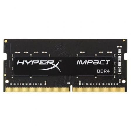 MEMORIA RAM KINGSTON HYPERX IMPACT 8GB/ DDR4/ 2400MHZ/ 1.2V/ CL14/ SODIMM