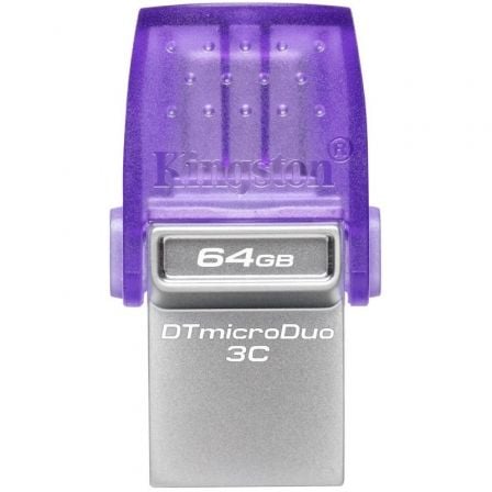 PENDRIVE 64GB KINGSTON DATATRAVELER MICRODUO 3C USB 3.2 | Pendrives