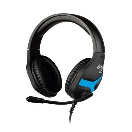 AURICULARES GAMING CON MICROFONO KONIX MYTHICS NEMESIS PARA PS4/ JACK 3.5/ NEGRO