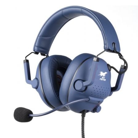 AURICULARES GAMING CON MICROFONO KONIX DRAKKAR SKYFIGHTER PRO/ USB/ AZULES