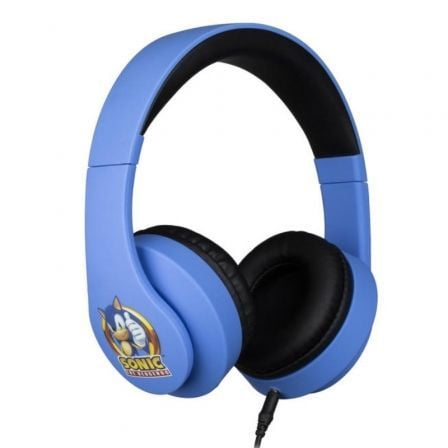 AURICULARES INFANTILES GAMING KONIX SONIC CLASSIC/ JACK 3.5/ AZULES