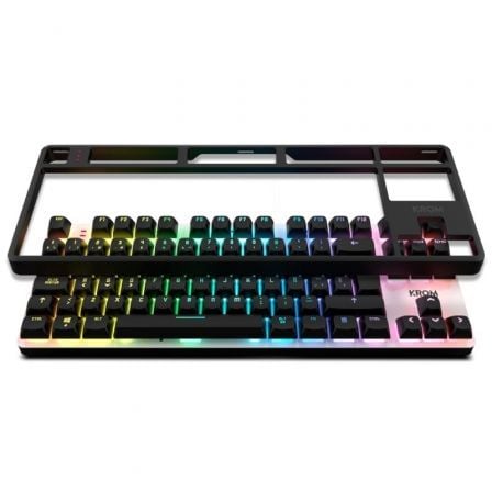 TECLADO GAMING MECANICO KROM KERNEL PRO/ NEGRO Y BLANCO