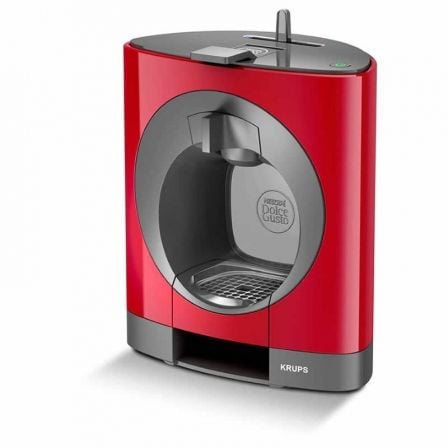 CAFETERA DOLCE GUSTO KRUPS OBLO ROJA - 1500W - 15 BAR - DEPOSITO AGUA 0.8L - DETENCION MANUAL