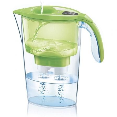 JARRA FILTRANTE LAICA STREAM LINE/ CAPACIDAD 2.3L/ VERDE