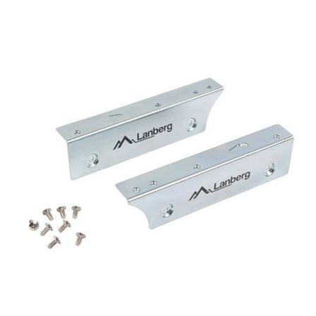 ADAPTADOR METALICO LANBERG IF-35-25 PARA BAHIA DE 3.5"/8.89CM - PERMITE INSTALAR 1 DISCO 2.5"/6.35CM - INCLUYE TORNILLERIA