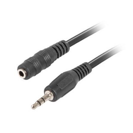 CABLE ESTEREO LANBERG CA-MJFJ-10CC-0015-BK JACK 3.5MM MACHO A JACK 3.5MM HEMBRA - 1.5 METROS