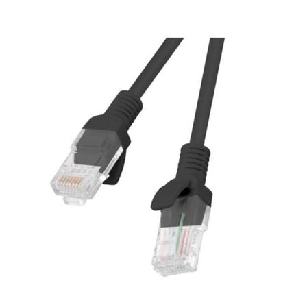 LATIGUILLO DE RED LANBERG PCU5-10CC-0150-BK - RJ45 - UTP - CAT 5E - 1.5M - NEGRO