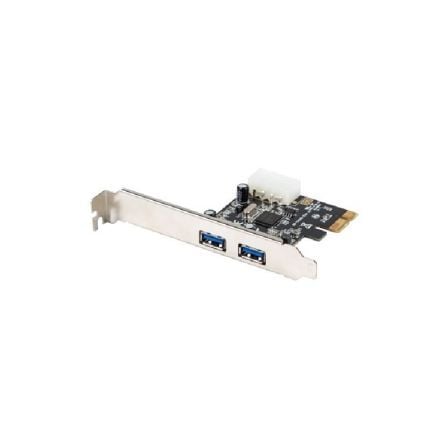 TARJETA PCI EXPRESS LANBERG PCE-US3-002 - 2* USB3.1 - CONECTOR ALIMENTACION MOLEX 4 PINES HEMBRA | Tarjetas pci - conexion externa