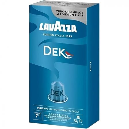 CAPSULA LAVAZZA ESPRESSO DECAF DESCAFEINADO PARA CAFETERAS NESPRESSO/ CAJA DE 10 | Capsulas de cafe