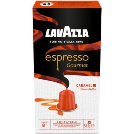 CAPSULA LAVAZZA ESPRESSO GOURMET CARAMEL PARA CAFETERAS NESPRESSO/ CAJA DE 10