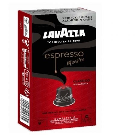 CAPSULA LAVAZZA ESPRESSO MAESTRO CLASICO PARA CAFETERAS NESPRESSO/ CAJA DE 10 | Capsulas de cafe
