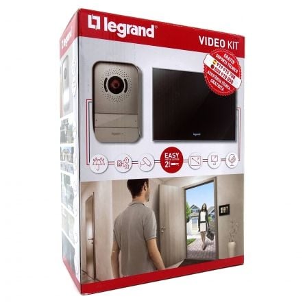 VIDEOPORTERO AUTOMATICO LEGRAND VIDEO DOOR-ENTRY SOLUTIONS LG-369220/ GRIS |