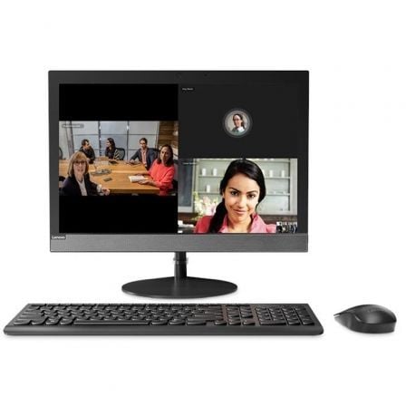 PC ALL IN ONE LENOVO V130-20IGM - INTEL J4005 2.0GHZ - 4GB - 128GB SSD PCIE - 19.5"/49.3CM  WXGA+ - DVD RW - FREEDOS - TECLADO +