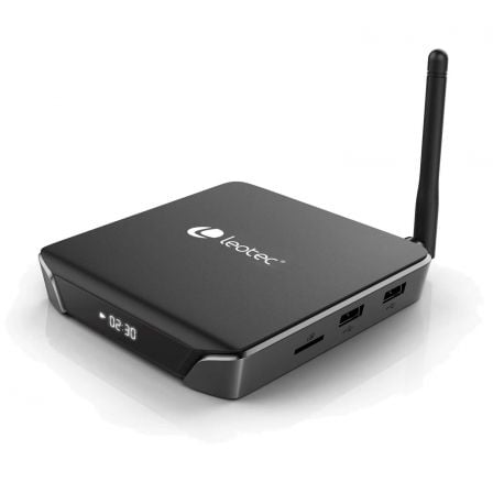 ANDROID TV BOX LEOTEC LETVBOX03 - 4K - QC 1.5GHZ - 8GB -1GB RAM - HDMI - LAN - WIFI - MICRO SD- ANDROID 6 - MANDO A DISTANCIA