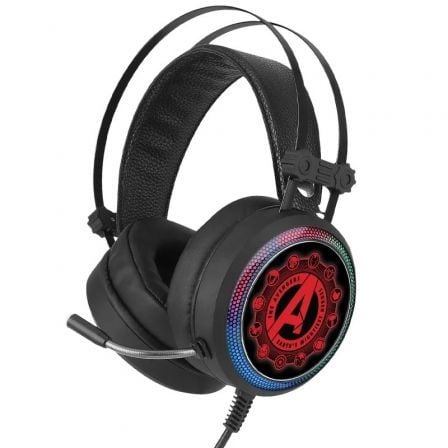 AURICULARES GAMING CON MICROFONO MARVEL AVENGERS 003/ USB