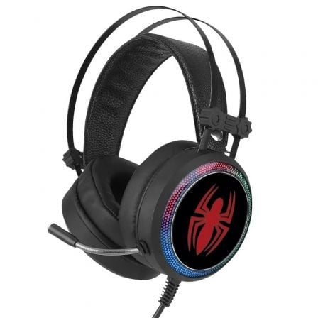 AURICULARES GAMING CON MICROFONO MARVEL SPIDER MAN 001/ USB