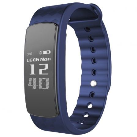 PULSERA LEOTEC FITNESS MULTISPORTS HR AZUL - SUMERGIBLE - PANTALLA 2.31CM - BT4.0 - CONTROL DEL PULSO - NOTIFICACIONES - BAT LIT