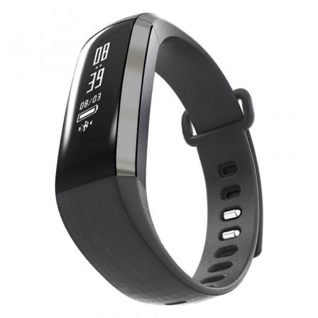 PULSERA CUANTIFICADORA LEOTEC FITNESS HEALTH GRIS - PANTALLA 2.18CM TACTIL - BT - PULSOMETRO - TENSIOMETRO - OXIMETRO - NOTIFICA