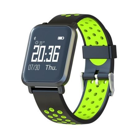 RELOJ INTELIGENTE LEOTEC MULTISPORT HELSE VERDE - PANEL OLED 2.4CM - BT 4.0 - PULSOMETRO DINAMICO 24H - TENSIOMETRO - SUMERGIBLE