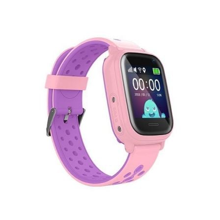 RELOJ INTELIGENTE CON LOCALIZADOR PARA NINOS LEOTEC KIDS ALLO ROSA - PANTALLA TACTIL - GPS - CAMARA FOTOS - NANOSIM - BOTON SOS/ | Relojes con localizador (sim)