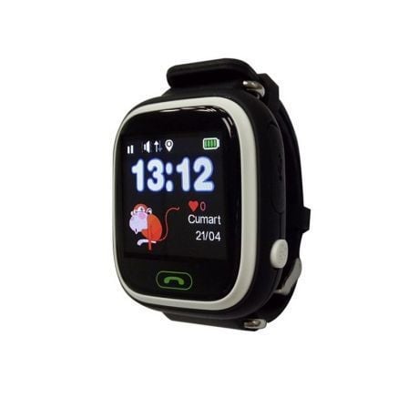 RELOJ CON LOCALIZADOR PARA NINOS LEOTEC KIDS WAY/ NEGRO