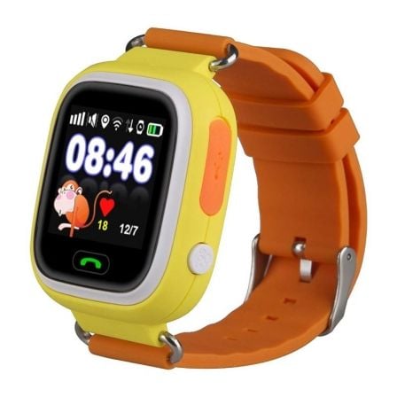 RELOJ CON LOCALIZADOR PARA NINOS LEOTEC KIDS WAY/ NARANJA | Relojes con localizador (sim)