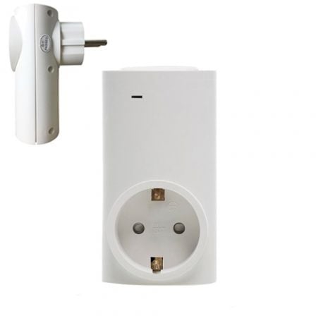 ENCHUFE INTELIGENTE WIFI LEOTEC SMARTHOME LESHM05 - POTENCIA MAXIMA 2300W - CONTROL ENCENDIDO/APAGADO A TRAVES DE APP - PLUG AND