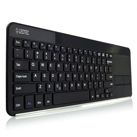 TECLADO INALAMBRICO LEOTEC LEWKB01 - DISENO ULTRAFINO - NANO RECEPTOR USB - TOUCH PAD - INDICADO PARA CENTROS MULTIMEDIA/SMART T